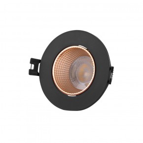 DK3061-BBR Встраиваемый светильник, IP 20, 10 Вт, GU5.3, LED, черный/бронзовый, пластик в Полевском - polevskoy.ok-mebel.com | фото
