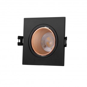 DK3071-BBR Встраиваемый светильник, IP 20, 10 Вт, GU5.3, LED, черный/бронзовый, пластик в Полевском - polevskoy.ok-mebel.com | фото