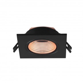 DK3071-BBR Встраиваемый светильник, IP 20, 10 Вт, GU5.3, LED, черный/бронзовый, пластик в Полевском - polevskoy.ok-mebel.com | фото 2