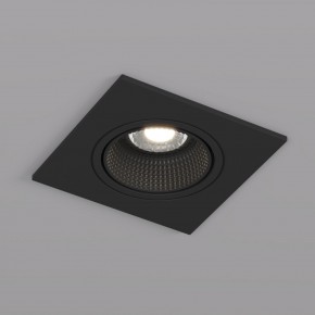 DK3071-BK Встраиваемый светильник, IP 20, 10 Вт, GU5.3, LED, черный/черный, пластик в Полевском - polevskoy.ok-mebel.com | фото