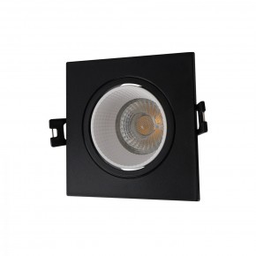 DK3071-BK+WH Встраиваемый светильник, IP 20, 10 Вт, GU5.3, LED, черный/белый, пластик в Полевском - polevskoy.ok-mebel.com | фото