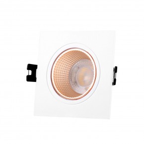 DK3071-WBR Встраиваемый светильник, IP 20, 10 Вт, GU5.3, LED, белый/бронзовый, пластик в Полевском - polevskoy.ok-mebel.com | фото
