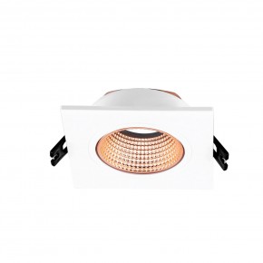 DK3071-WBR Встраиваемый светильник, IP 20, 10 Вт, GU5.3, LED, белый/бронзовый, пластик в Полевском - polevskoy.ok-mebel.com | фото 2