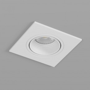DK3071-WH Встраиваемый светильник, IP 20, 10 Вт, GU5.3, LED, белый/белый, пластик в Полевском - polevskoy.ok-mebel.com | фото 2