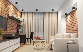 DK3080-BW+BK Светильник накладной IP 20, 10 Вт, GU5.3, LED, черно-белый/черный, пластик в Полевском - polevskoy.ok-mebel.com | фото 2