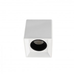 DK3080-WH+BK Светильник накладной IP 20, 10 Вт, GU5.3, LED, белый/черный, пластик в Полевском - polevskoy.ok-mebel.com | фото