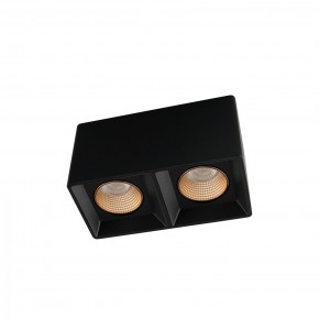 DK3085-BK+BR Светильник накладной IP 20, 10 Вт, GU5.3, LED, черный/бронзовый, пластик в Полевском - polevskoy.ok-mebel.com | фото