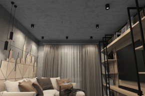 DK3090-BK+CH Светильник накладной IP 20, 10 Вт, GU5.3, LED, черный/хром, пластик в Полевском - polevskoy.ok-mebel.com | фото 2