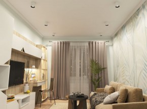 DK3090-WB+WH Светильник накладной IP 20, 10 Вт, GU5.3, LED, бело-черный/белый, пластик в Полевском - polevskoy.ok-mebel.com | фото 2