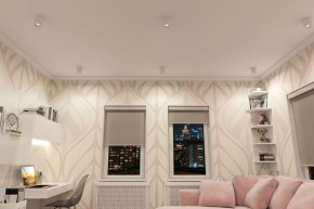 DK3090-WH+CH Светильник накладной IP 20, 10 Вт, GU5.3, LED, белый/хром, пластик в Полевском - polevskoy.ok-mebel.com | фото 2