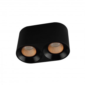 DK3096-BK+BR Светильник накладной IP 20, 10 Вт, GU5.3, LED, черный/бронзовый, пластик в Полевском - polevskoy.ok-mebel.com | фото