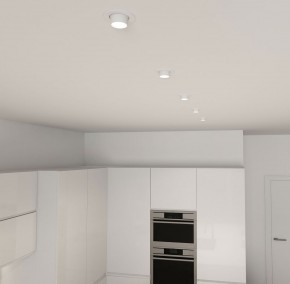 DK3120-WH Встраиваемый светильник, IP20, до 15 Вт, LED, GU5,3, белый, пластик в Полевском - polevskoy.ok-mebel.com | фото 6