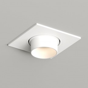 DK3121-WH Встраиваемый светильник, IP20, до 15 Вт, LED, GU5,3, белый, пластик в Полевском - polevskoy.ok-mebel.com | фото