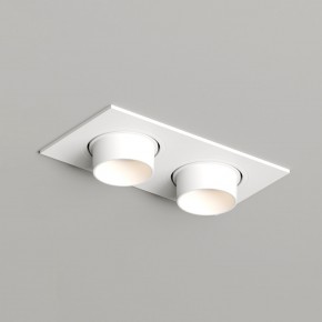 DK3122-WH Встраиваемый светильник, IP20, до 15 Вт, LED, GU5,3, белый, пластик в Полевском - polevskoy.ok-mebel.com | фото