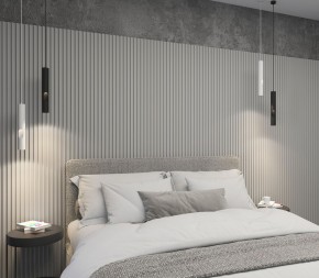 DK4045-WH Подвесной светильник, с декоративным вырезом, IP 20, до 15 Вт, LED, GU10, белый, алюминий в Полевском - polevskoy.ok-mebel.com | фото 4