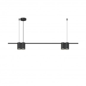 DK4061-BK Подвесной светильник ORBIT, IP20, 4xGU10 LED до 15 Вт, черный матовый, алюминий в Полевском - polevskoy.ok-mebel.com | фото 3
