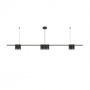 DK4063-BK Подвесной светильник ORBIT, IP20, 7xGU10 LED до 15 Вт, черный матовый, алюминий в Полевском - polevskoy.ok-mebel.com | фото 3