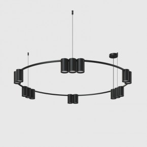 DK4067-BK Подвесной светильник ORBIT, IP20, 15xGU10 LED до 15 Вт, черный матовый, алюминий в Полевском - polevskoy.ok-mebel.com | фото 2