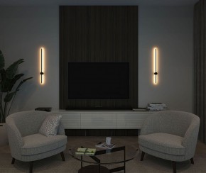DK5012-BK Бра 800 мм, 3000К, IP20, 7 Вт, черный, алюминий в Полевском - polevskoy.ok-mebel.com | фото 6