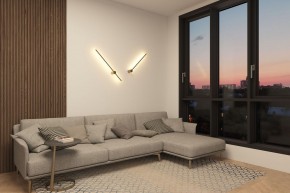 DK5012-SG Бра 800 мм, 3000К, IP20,7 Вт, матовое золото в Полевском - polevskoy.ok-mebel.com | фото 7