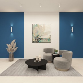 DK5022-WH Настенный светильник, IP20, до 15 Вт, LED, 2xGU10, белый, алюминий в Полевском - polevskoy.ok-mebel.com | фото 4