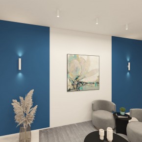 DK5022-WH Настенный светильник, IP20, до 15 Вт, LED, 2xGU10, белый, алюминий в Полевском - polevskoy.ok-mebel.com | фото 5