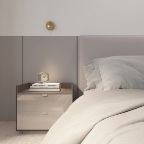 DK5072-SB Бра SHINE WALL со светодиодом, D104*H68, IP20, 3000К, 3W, RA?90, сатинированная латунь, алюминий в Полевском - polevskoy.ok-mebel.com | фото 9
