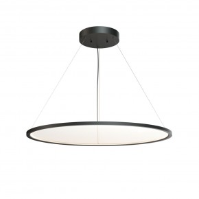 DK6620-BK Подвесной горизонтальный светильник Veil со светодиодом H900 d1000 220V 82W 3000-6000K IP20 черный алюминий в Полевском - polevskoy.ok-mebel.com | фото 4
