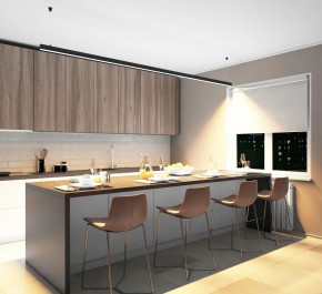 DK9303-BK Линейный светильник 72W 3000mm 3000K, черный в Полевском - polevskoy.ok-mebel.com | фото 5