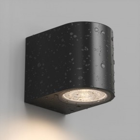 DK9790-BK Настенный уличный светильник NARVIK, IP44, GU10 LED, до 15 Вт, черный, алюминий в Полевском - polevskoy.ok-mebel.com | фото 3