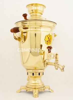 Электрический самовар "Конус с гербом" на 4 литра в Полевском - polevskoy.ok-mebel.com | фото 3