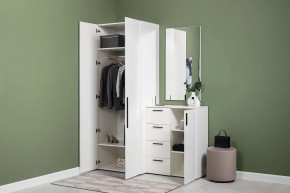 ЭЙР прихожая (модульная) Белый Шагрень в Полевском - polevskoy.ok-mebel.com | фото 24