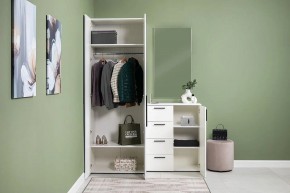 ЭЙР прихожая (модульная) Белый Шагрень в Полевском - polevskoy.ok-mebel.com | фото 25