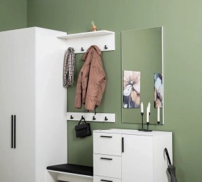 ЭЙР прихожая (модульная) Белый Шагрень в Полевском - polevskoy.ok-mebel.com | фото 33
