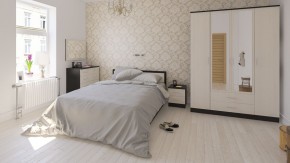 Фиеста Кровать 1600, цвет венге/дуб лоредо, ШхГхВ 163,5х203,5х80 см., сп.м. 1600х2000 мм., без матраса, основание есть в Полевском - polevskoy.ok-mebel.com | фото 5