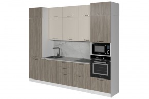 ФЬЮДЖИ Кухонный гарнитур Экстра (3000 мм) в Полевском - polevskoy.ok-mebel.com | фото 4