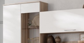 Гостиная Флай (ЦС-01/ШК-04) дуб сонома/белый в Полевском - polevskoy.ok-mebel.com | фото 11