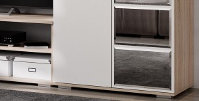 Гостиная Флай (ЦС-01/ШК-04) дуб сонома/белый в Полевском - polevskoy.ok-mebel.com | фото 13