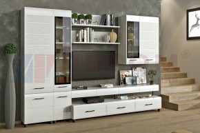 Гостиная Камелия Композиция 1 (Снежный ясень) в Полевском - polevskoy.ok-mebel.com | фото