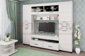 Гостиная Камелия Композиция 10 (Снежный ясень) в Полевском - polevskoy.ok-mebel.com | фото