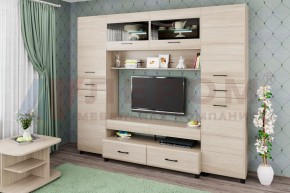 Гостиная Камелия Композиция 10 (Ясень Асахи) в Полевском - polevskoy.ok-mebel.com | фото