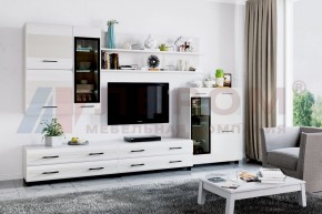 Гостиная Камелия Композиция 6 (Снежный ясень) в Полевском - polevskoy.ok-mebel.com | фото