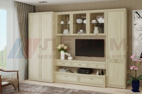 Гостиная Карина Композиция 23 (Ясень Асахи) в Полевском - polevskoy.ok-mebel.com | фото