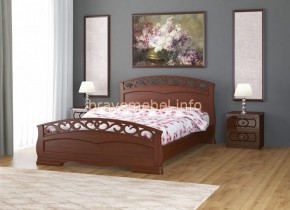 ГРАЦИЯ-1 Кровать из массива 1200 в Полевском - polevskoy.ok-mebel.com | фото 2
