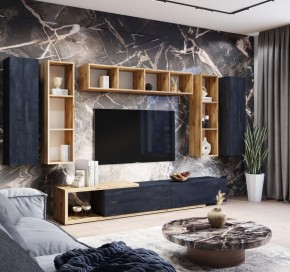 ХЛОЯ Гостиная (Дуб Вотан/Обсидиан) модульная в Полевском - polevskoy.ok-mebel.com | фото 10