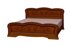 КАРИНА-8 Кровать из массива (Орех) в Полевском - polevskoy.ok-mebel.com | фото 2