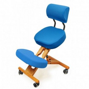 Коленный стул со спинкой Smartstool KW02В + Чехлы в Полевском - polevskoy.ok-mebel.com | фото 2