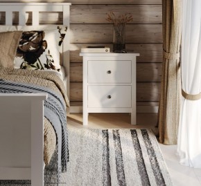 Комод 02 Кантри белый с двумя ящиками в Полевском - polevskoy.ok-mebel.com | фото 4