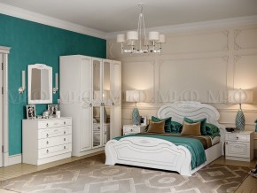 АЛЕКСАНДРИНА Комод (Белый глянец холодный/Белый) в Полевском - polevskoy.ok-mebel.com | фото 2