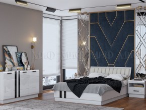 МАГНОЛИЯ Комод (Белый глянец/Белый) в Полевском - polevskoy.ok-mebel.com | фото 3